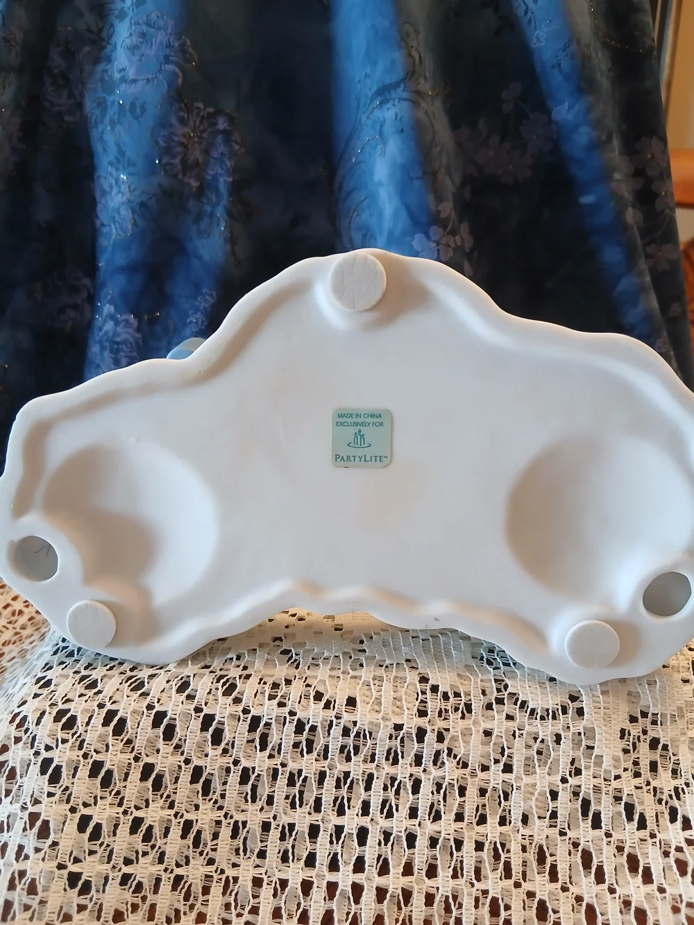 PartyLite SNOWBELL KIDS Votive Candle Holder
